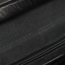 シャネル CHANEL マトラッセ  ブラック レザー ショルダーバッグ シルバー金具 黒 ココマーク トートバッグ 肩掛け