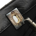 シャネル CHANEL マトラッセ  ブラック レザー ショルダーバッグ シルバー金具 黒 ココマーク トートバッグ 肩掛け