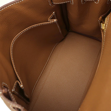 エルメス HERMES ケリー25 内縫い ゴールド トゴ 2WAYバッグ ゴールド金具 新品 未使用 茶 ショルダー 新刻印