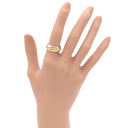 カルティエ Cartier トリニティ クラシック ホワイトゴールドXイエローゴールドXピンクゴールド K18WG K18YG K18PG #51(JP11) リング 指輪 3連 3カラー 10号