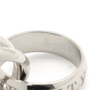 カルティエ Cartier トリニティ 1998年クリスマス限定 ホワイトゴールド K18WG #47(JP7) リング 指輪 3連 6.5号