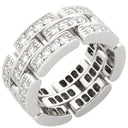 カルティエ Cartier マイヨンパンテール 3連 フルダイヤ N4111748 ホワイトゴールド K18WG ダイヤモンド #48(JP8) リング 指輪 750WG 18K 7号