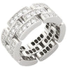 カルティエ Cartier マイヨンパンテール 3連 フルダイヤ N4111748 ホワイトゴールド K18WG ダイヤモンド #48(JP8) リング 指輪 750WG 18K 7号
