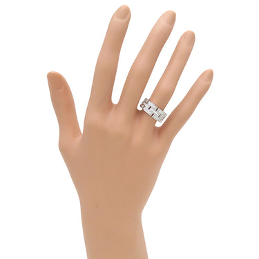 カルティエ Cartier マイヨンパンテール 3連 フルダイヤ N4111748 ホワイトゴールド K18WG ダイヤモンド #48(JP8) リング 指輪 750WG 18K 7号
