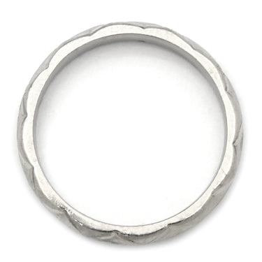 シャネル CHANEL マトラッセ プラチナシルバー Pt950 純正ダイヤモンド #46(JP6) リング 指輪 純正ダイヤ 3P 6号