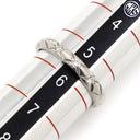 シャネル CHANEL マトラッセ プラチナシルバー Pt950 純正ダイヤモンド #46(JP6) リング 指輪 純正ダイヤ 3P 6号