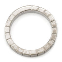 カルティエ Cartier ラニエール リング ホワイトゴールド K18WG #56(JP16) リング 指輪 750 WG 18金 18K 16号