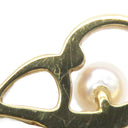 ミキモト MIKIMOTO パールネックレス イエローゴールド×パールホワイト K18YG パール ネックレス MIKIMOTO 1P 一粒 真珠 18K 18金 Au750