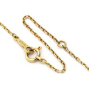 ミキモト MIKIMOTO パールネックレス イエローゴールド×パールホワイト K18YG パール ネックレス MIKIMOTO 1P 一粒 真珠 18K 18金 Au750