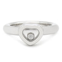 ショパール CHOPARD ハッピーダイヤモンド アイコン 82/2889-20 ホワイトゴールド K18WG ダイヤモンド リング 指輪 750 18K ムービングダイヤ 1P ハート 10号