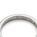 カルティエ Cartier リング ワンポンドダイヤ プラチナシルバー Pt950 ダイヤモンド #48(JP8) リング 指輪 Pt950 プラチナ 1pダイヤ 8号