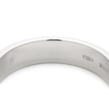 グッチ GUCCI アイコン スリム 660070 ホワイトゴールド K18WG #8 リング 指輪 Au750 750 18K 7.5号