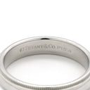 ティファニー Tiffany & Co マリッジリング プラチナシルバー Pt950 リング 指輪 AU750 750WG 12.5号