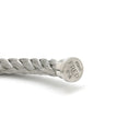 フレッド FRED フォース10 LM シルバー×ホワイトゴールド K18WG ステンレスケーブル ダイヤモンド ブレスレット Au750 18K×SS ダイヤ 2連 二重 ワイヤー ケーブル