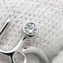 クリスチャン・ディオール Christian Dior ウィ Oui JOUI95002  ホワイトゴールド K18WG ダイヤモンド #46(JP6) リング 指輪 ウイ 1Pダイヤ 6号