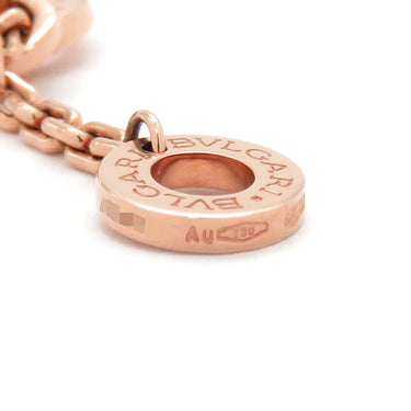 ブルガリ BVLGARI セルペンティ ヴァイパー ピンクゴールド K18PG ダイヤモンド ネックレス ペンダント 18K 750 18金