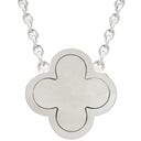 ヴァンクリーフアーペル Van Cleef & Arpels ピュア アルハンブラ ダイヤ ホワイトゴールド K18WG ダイヤモンド ネックレス Au750