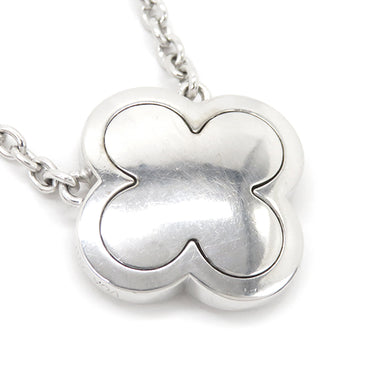 ヴァンクリーフアーペル Van Cleef & Arpels ピュア アルハンブラ ダイヤ ホワイトゴールド K18WG ダイヤモンド ネックレス Au750