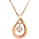 4℃ 4℃ K10 ピンクゴールド ネックレス 141546123104 ピンクゴールド K10PG ダイヤモンド ネックレス ダイヤモンド