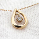 4℃ 4℃ K10 ピンクゴールド ネックレス 141546123104 ピンクゴールド K10PG ダイヤモンド ネックレス ダイヤモンド