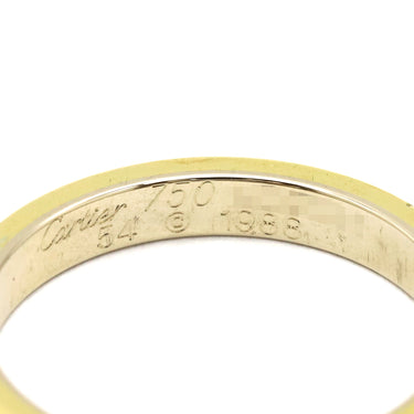 カルティエ Cartier ルイ カルティエ ヴァンドーム ホワイトゴールドXイエローゴールドXピンクゴールド K18WG K18YG K18PG #54(JP14) リング 指輪 スリーカラー イニシャル・日付の刻印あり 13.5号