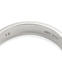 グッチ GUCCI アイコン スリム 660070 ホワイトゴールド K18WG #18 リング 指輪 Au750 18K ホワイトゴールド 17号