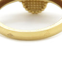 ヴァンクリーフアーペル Van Cleef & Arpels ヴィンテージ アルハンブラ VCARA41000 ブラックXイエローゴールド K18YG ダイヤモンド オニキス #55(JP15) リング 指輪 Au750 18金 14.5号