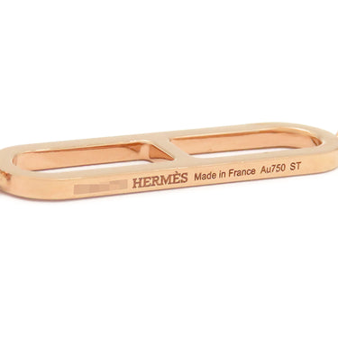 エルメス HERMES エヴァーシェーヌダンクル H118240B 00ST ローズゴールド K18PG ST ネックレス ピンクゴールド 18K 750AU