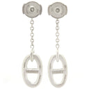 エルメス HERMES ファランドール MM シルバー シルバー925 ピアス ドロップピアス シェーヌダンクル スターリングシルバー AG925