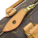 ルイヴィトン LOUIS VUITTON スピーディ 35 M41524 モノグラム モノグラムキャンバス ボストンバッグ ゴールド金具 茶 ボストン 鍵・パドロック欠品