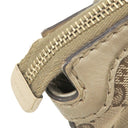 グッチ GUCCI スーキー トートバッグ  247902 ベージュ×ゴールド GGキャンバス レザー 2WAYバッグ シャンパンゴールド金具 ハンドバッグ ショルダーバッグ