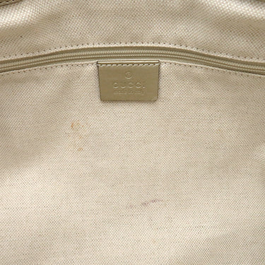 グッチ GUCCI スーキー トートバッグ  247902 ベージュ×ゴールド GGキャンバス レザー 2WAYバッグ シャンパンゴールド金具 ハンドバッグ ショルダーバッグ