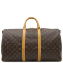 ルイヴィトン LOUIS VUITTON キーポル バンドリエール50 M41416 モノグラム モノグラムキャンバス ボストンバッグ ゴールド金具 茶 鍵/パドロック/ネームタグ/ポワニエ欠品