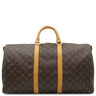 ルイヴィトン LOUIS VUITTON キーポル バンドリエール50 M41416 モノグラム モノグラムキャンバス ボストンバッグ ゴールド金具 茶 鍵/パドロック/ネームタグ/ポワニエ欠品