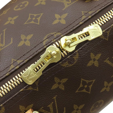 ルイヴィトン LOUIS VUITTON キーポル バンドリエール50 M41416 モノグラム モノグラムキャンバス ボストンバッグ ゴールド金具 茶 鍵/パドロック/ネームタグ/ポワニエ欠品