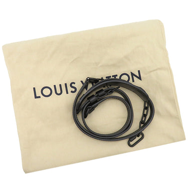 ルイヴィトン LOUIS VUITTON タフタ―ジュ ヴァーティカル ソフトトランク M45044 モノグラム モノグラムキャンバス レザー タフタ―ジュ ショルダーバッグ マットブラック金具 茶 黒 斜め掛け