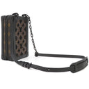 ルイヴィトン LOUIS VUITTON タフタ―ジュ ヴァーティカル ソフトトランク M45044 モノグラム モノグラムキャンバス レザー タフタ―ジュ ショルダーバッグ マットブラック金具 茶 黒 斜め掛け