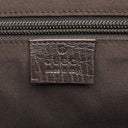 グッチ GUCCI GG ボストンバッグ 131176 ベージュ×ダークブラウン GGスプリームキャンバス ボストンバッグ シルバー金具 茶 シェリーライン ガンメタル金具