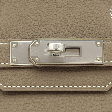 エルメス HERMES バーキン30 エトゥープ トゴ ハンドバッグ シルバー金具 グレージュ 新品 未使用 新刻印