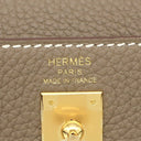 エルメス HERMES ケリー25 内縫い エトゥープ トゴ 2WAYバッグ ゴールド金具 新品 未使用 グレージュ ショルダー