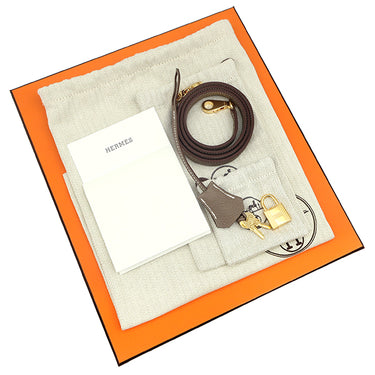 エルメス HERMES ケリー25 内縫い エトゥープ トゴ 2WAYバッグ ゴールド金具 新品 未使用 グレージュ ショルダー