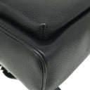 グッチ GUCCI インターロッキングG ソーホー 536192 ブラック レザー リュック・デイパック ゴールド金具 黒  チェーン バックパック