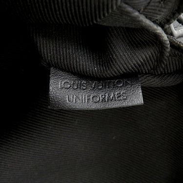 ルイヴィトン LOUIS VUITTON ポシェット ヴォルガ M53550 ノワール トリヨンレザー クラッチバッグ ブラック金具 黒 オレンジ セカンドバッグ