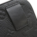 ルイヴィトン LOUIS VUITTON ポシェット ヴォルガ M53550 ノワール トリヨンレザー クラッチバッグ ブラック金具 黒 オレンジ セカンドバッグ