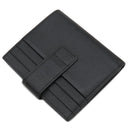 プラダ PRADA メタルロゴ 2MC063 NERO サフィアーノレザー 二つ折り財布 シルバー金具 黒 SAFFIANO BICOLO コンパクトウォレット