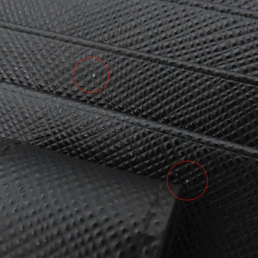 プラダ PRADA メタルロゴ 2MC063 NERO サフィアーノレザー 二つ折り財布 シルバー金具 黒 SAFFIANO BICOLO コンパクトウォレット