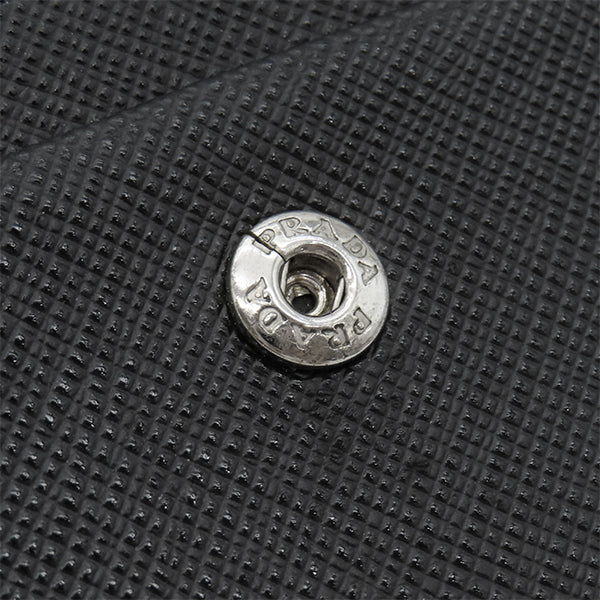 プラダ メタルロゴ 二つ折り財布 ブラック 付属品完備 楽天市場】【美品】 プラダ 二つ折り財布 サフィアーノ メタル