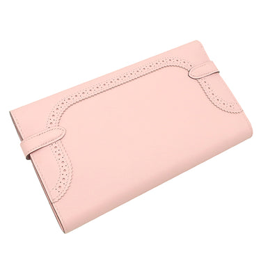 エルメス HERMES ケリーウォレット ギリーズ ロング ローズサクラ スイフト 長財布 シルバー金具