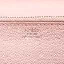 エルメス HERMES ケリーウォレット ギリーズ ロング ローズサクラ スイフト 長財布 シルバー金具