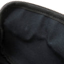 ロエベ LOEWE アナグラム ミニ カメラバッグ ブラック×グレー ジャガード カーフスキン ショルダーバッグ シルバー金具 黒